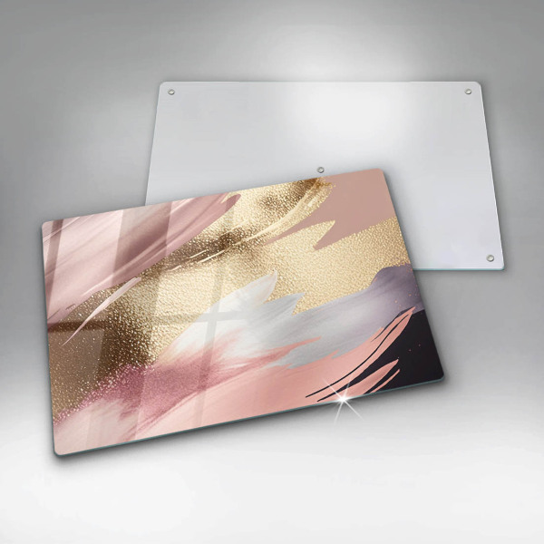 Tabla de cortar de vidrio Manchas pastel