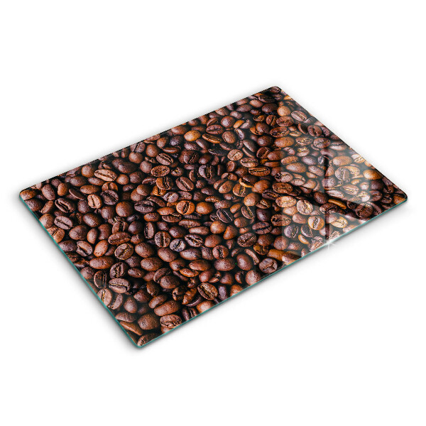 Tabla de cortar de vidrio Granos de café