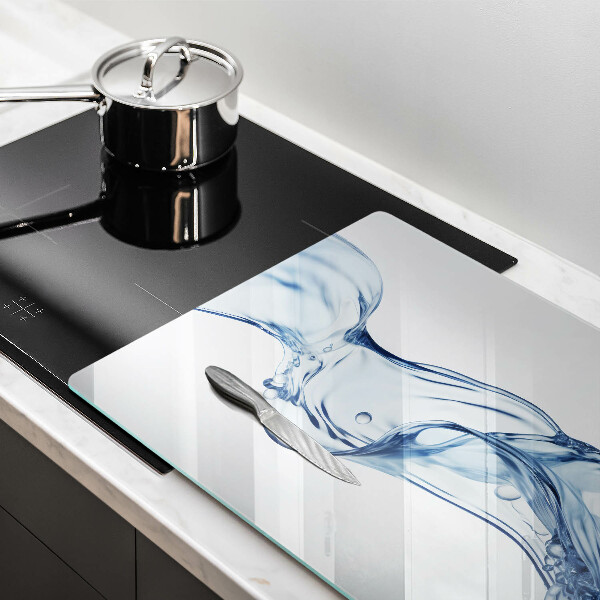 Tabla de cortar de vidrio Agua cristalina