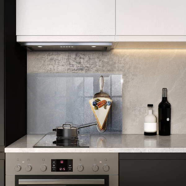 Tabla de cortar de vidrio Pedazo de pastel