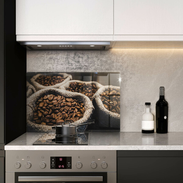 Tabla de cortar de vidrio Bolsas de granos de café