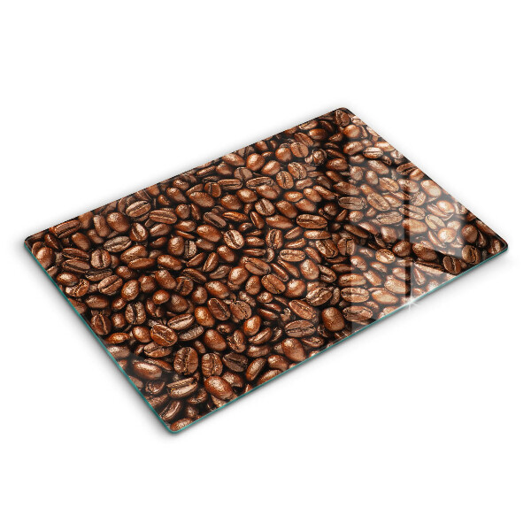 Tabla de cortar de vidrio Granos de café