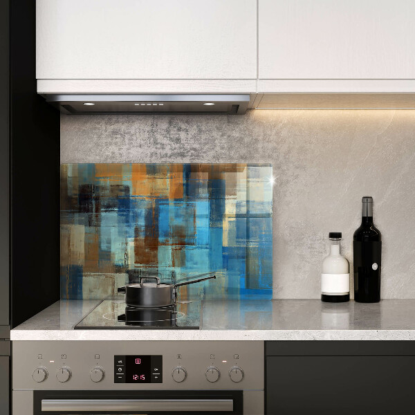 Tabla de cortar de vidrio Fondo pintado