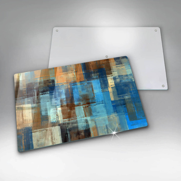 Tabla de cortar de vidrio Fondo pintado