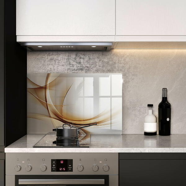 Tabla de cortar de vidrio Formas abstractas