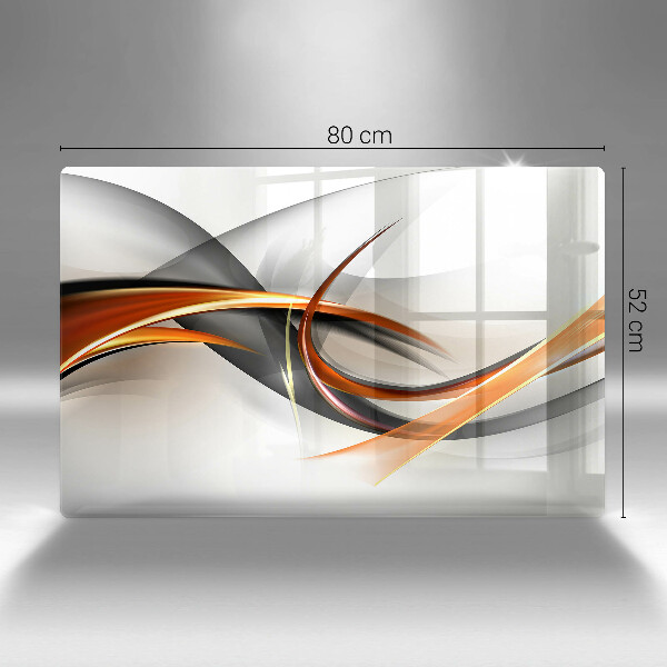 Tabla de cortar de vidrio Formas modernas