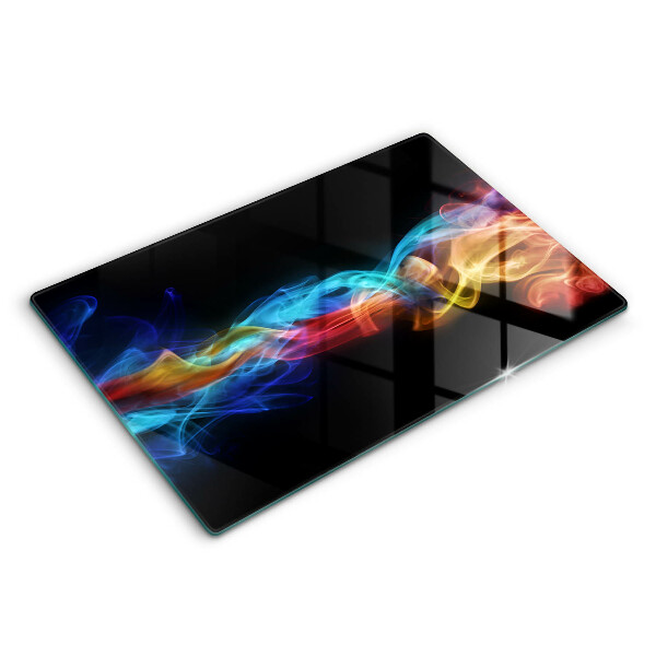 Tabla de cortar de vidrio Humo colorido