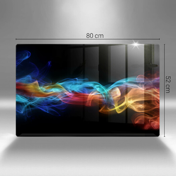 Tabla de cortar de vidrio Humo colorido