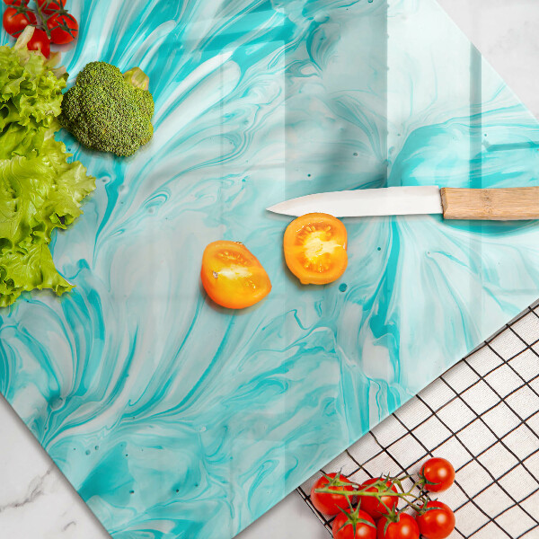 Tabla de cortar de vidrio Pinturas de abstraccion