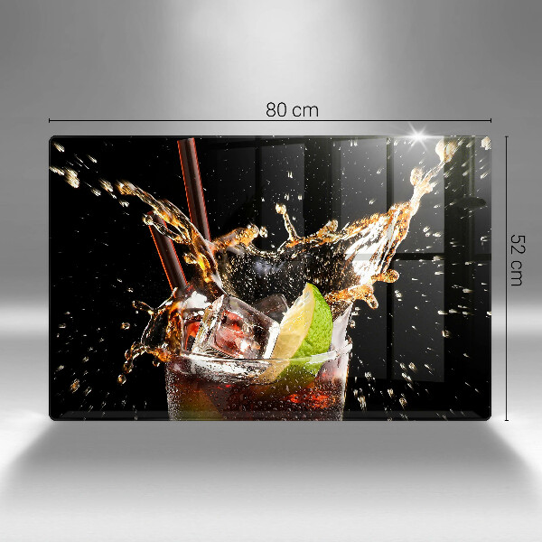 Tabla de cortar de vidrio Beber con hielo