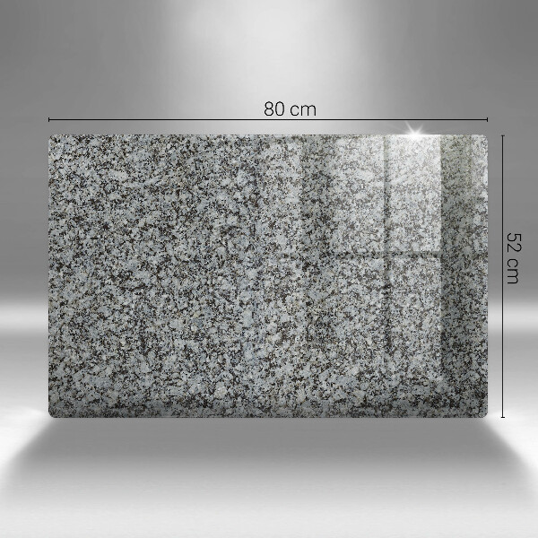 Tabla de cortar de vidrio Textura de piedra