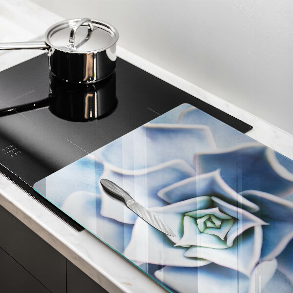 Tabla de cortar de vidrio Planta de flores