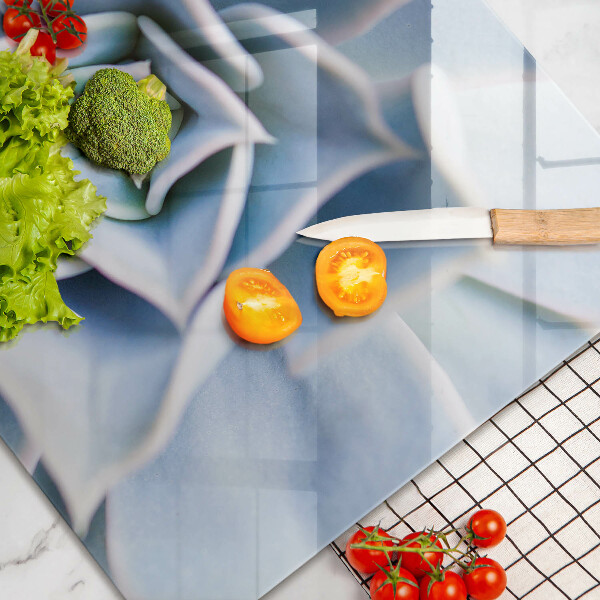 Tabla de cortar de vidrio Planta de flores