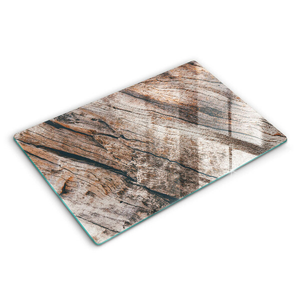 Tabla de cortar de vidrio Estructura de madera