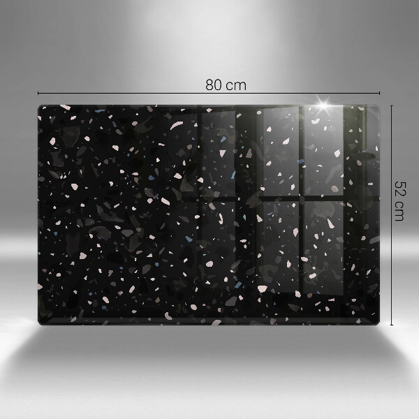 Tabla de cortar de vidrio Gres oscuro