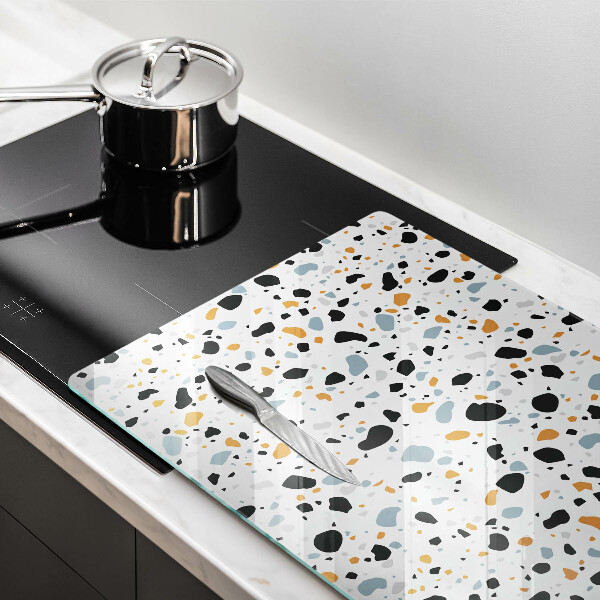 Tabla de cortar de vidrio Gres decorativo