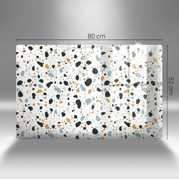 Tabla de cortar de vidrio Gres decorativo