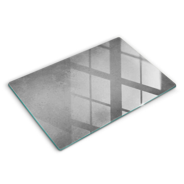 Tabla de cortar de vidrio Fondo de textura de hormigón