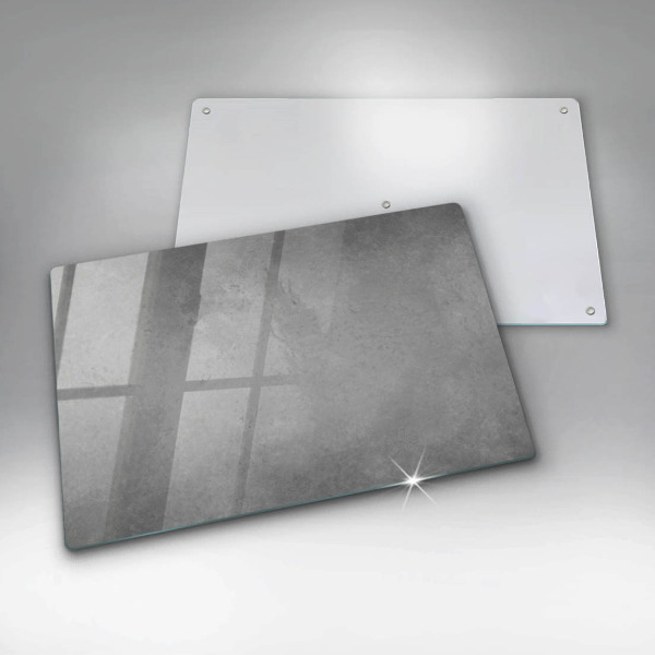 Tabla de cortar de vidrio Fondo de textura de hormigón