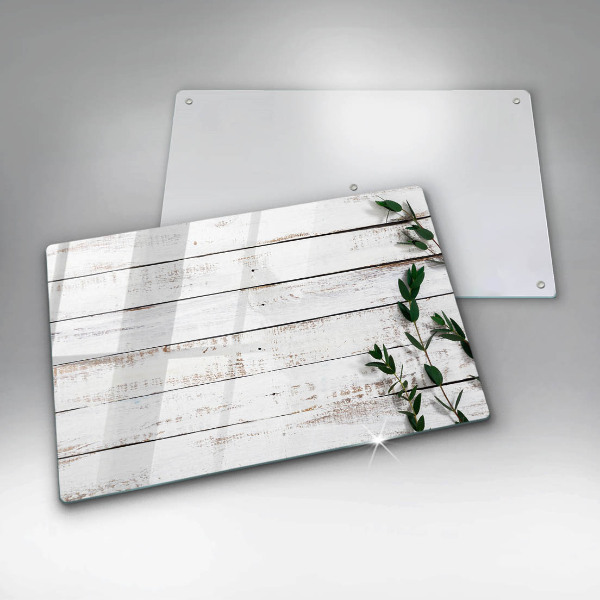 Tabla de cortar de vidrio Tablas y hojas viejas