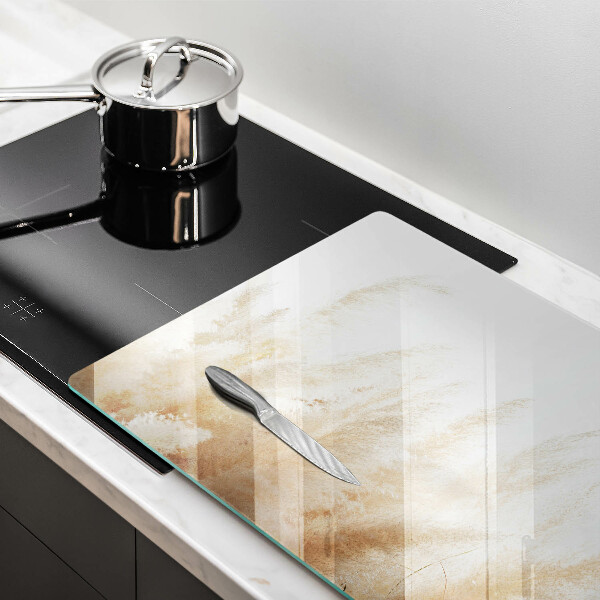 Tabla de cortar de vidrio Hierba de la pampa