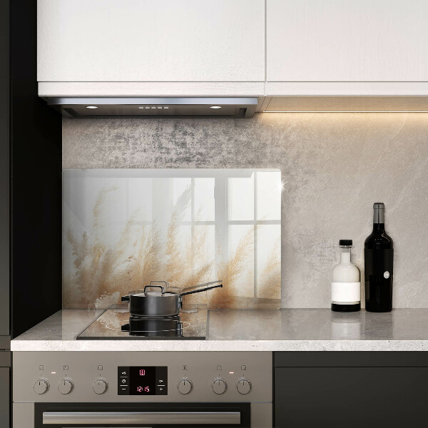 Tabla de cortar de vidrio Hierba de la pampa