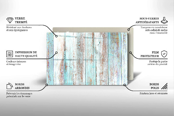 Tabla de cortar de vidrio Viejos tableros vintage