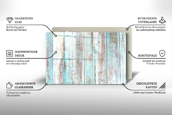 Tabla de cortar de vidrio Viejos tableros vintage