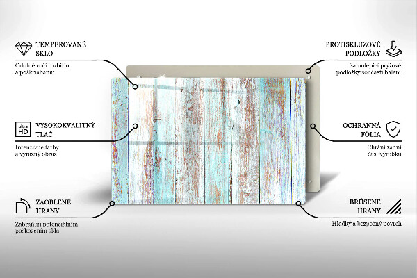 Tabla de cortar de vidrio Viejos tableros vintage