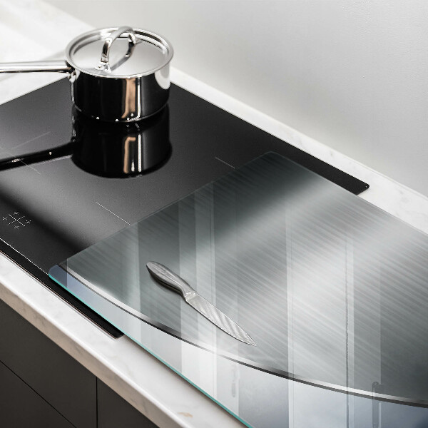 Tabla de cortar de vidrio Patrón de abstracción de metal