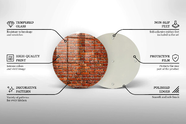 De vidrio templado Muro de pared de ladrillo