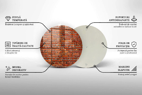 De vidrio templado Muro de pared de ladrillo