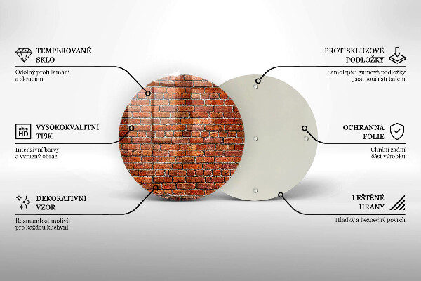 De vidrio templado Muro de pared de ladrillo