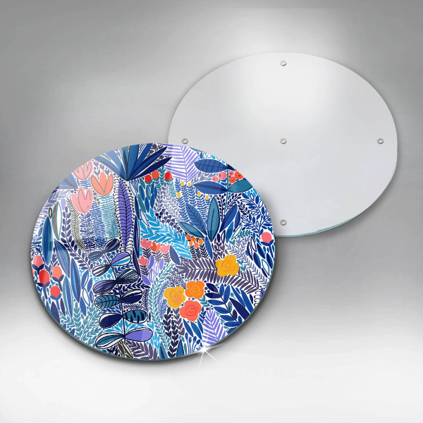 De vidrio templado Prado pintado