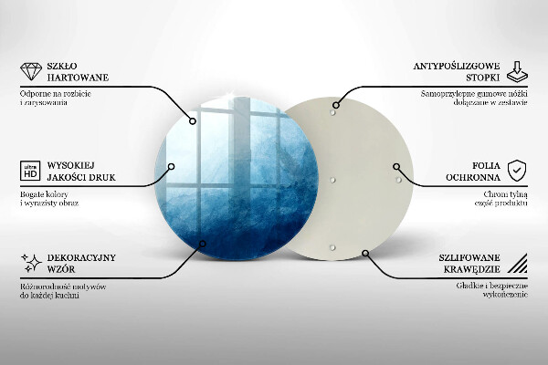 De vidrio templado Fondo abstracto