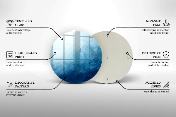 De vidrio templado Fondo abstracto