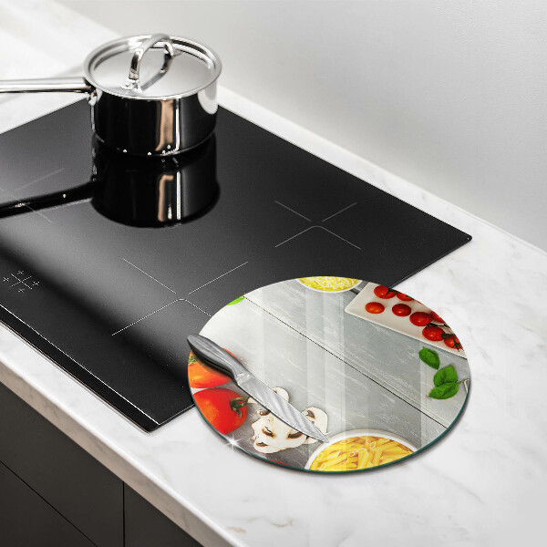 De vidrio templado Comida de cocina