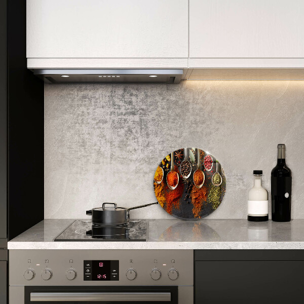 De vidrio templado Cucharas con especias