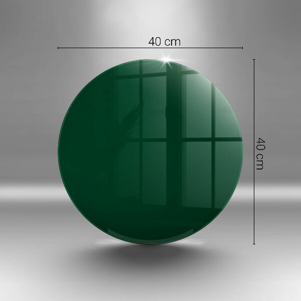 De vidrio templado Color verde