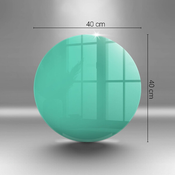 De vidrio templado Color verde