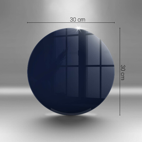 De vidrio templado Azul marino