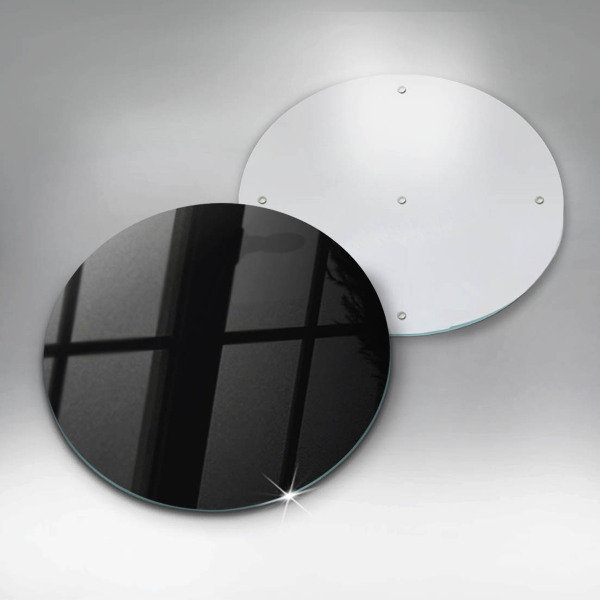 De vidrio templado De color negro