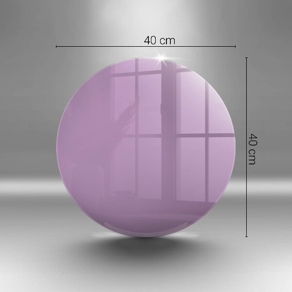 De vidrio templado Color violeta