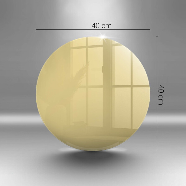 De vidrio templado Amarillo