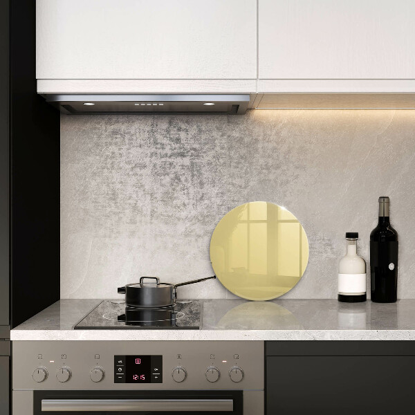 De vidrio templado Amarillo