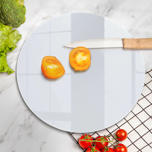 De vidrio templado El color blanco