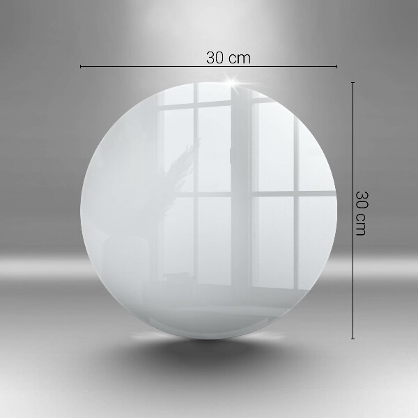 De vidrio templado El color blanco