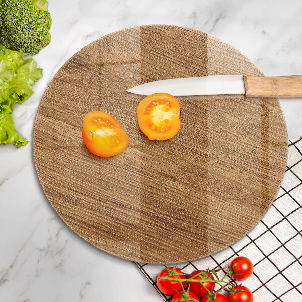 De vidrio templado Textura de tablero de madera