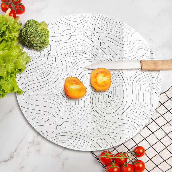 De vidrio templado Formas abstractas