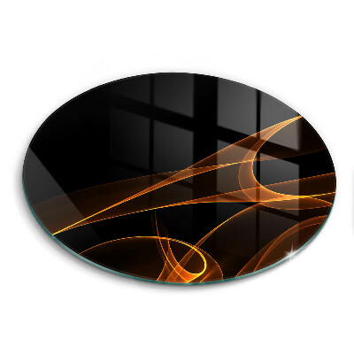 De vidrio templado Líneas abstractas